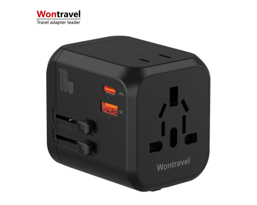 Adaptador Enchufe Universal Para Viajes Con Interruptor - Disparo